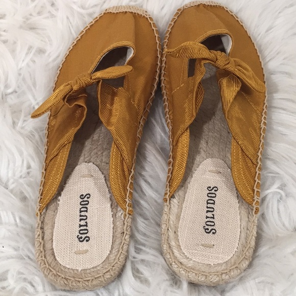 Soludos Alma Espadrille Mule Slip On New - Picture 9 of 10